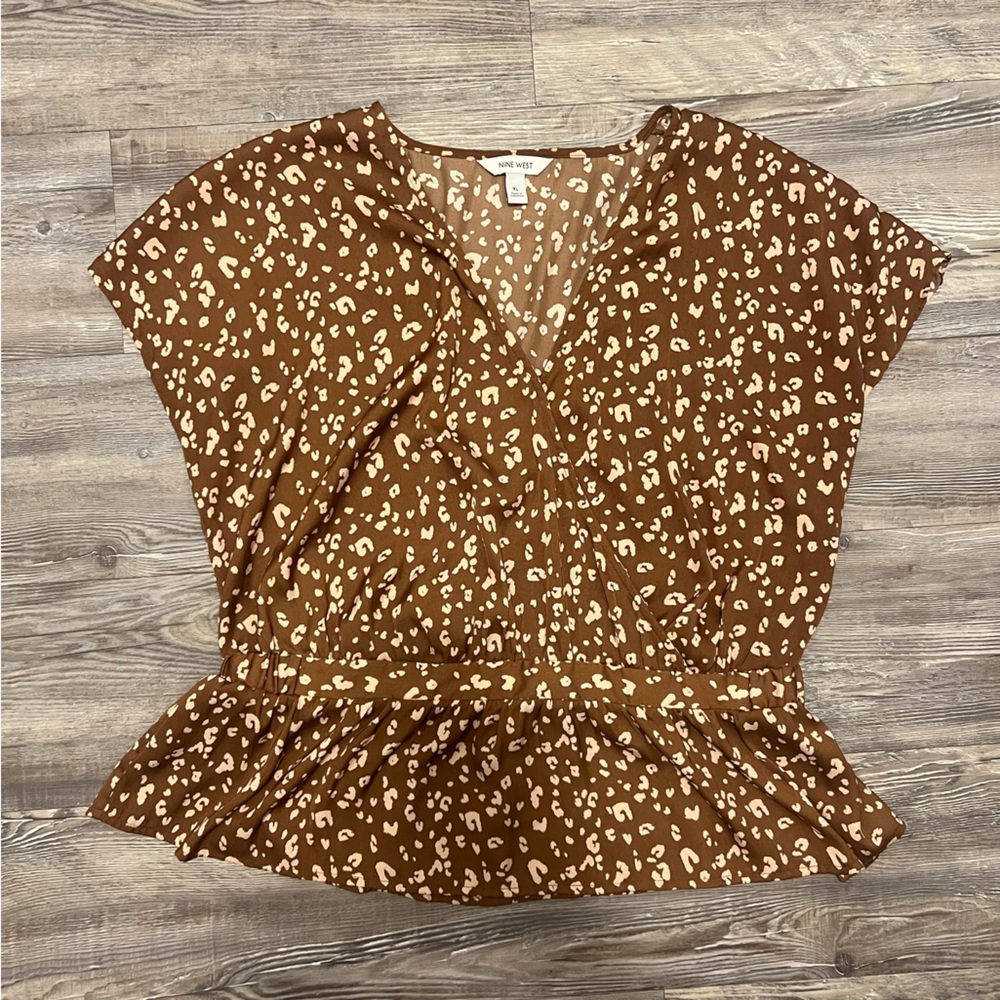 Nine West Satin Blouse